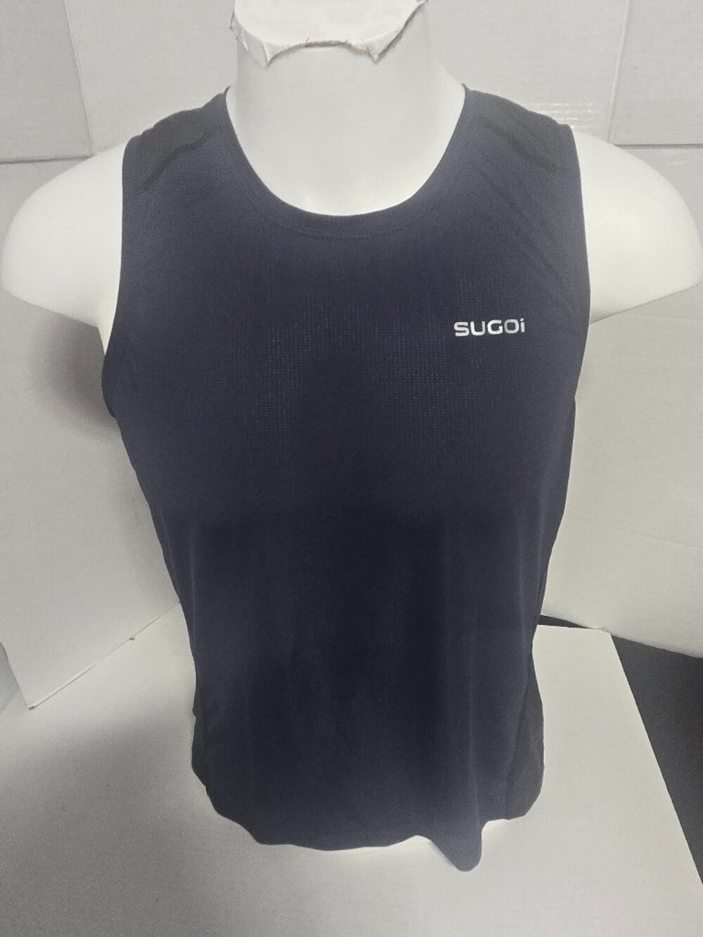 Sugoi Men's Performance Running Tank Top Navy Blue NWT Size Medium Athletic